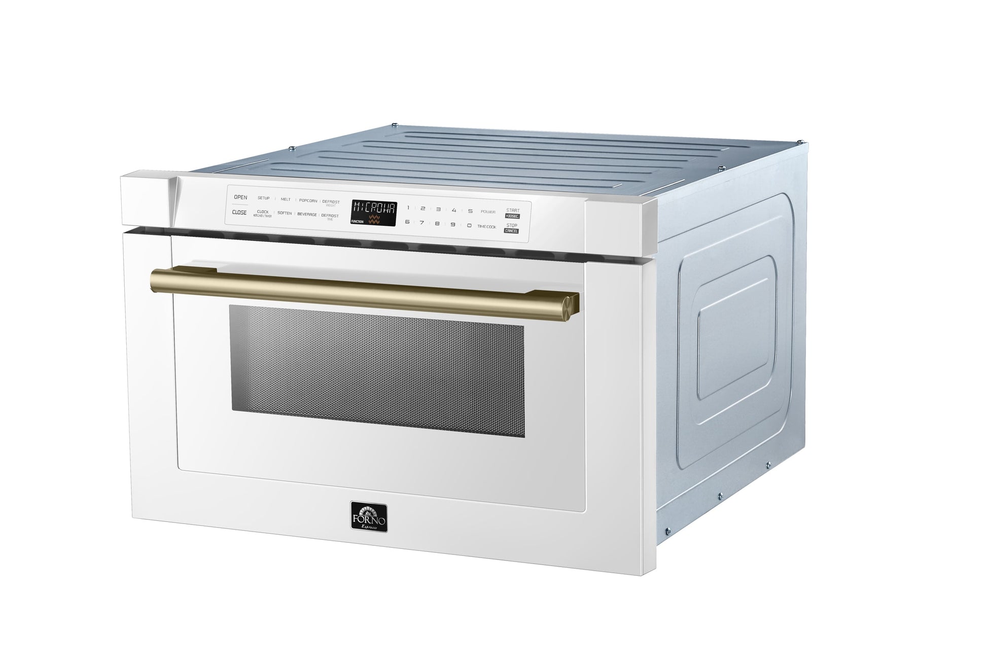 FORNO 23.6-in 1.2-cu ft 1000 -Watt Microwave Drawer ( White )