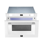 FORNO 23.6-in 1.2-cu ft 1000 -Watt Microwave Drawer ( White )