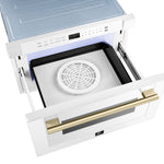 FORNO 23.6-in 1.2-cu ft 1000 -Watt Microwave Drawer ( White )