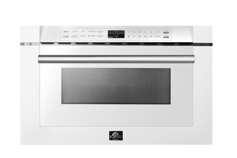FORNO 23.6-in 1.2-cu ft 1000 -Watt Microwave Drawer ( White )