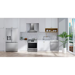 LG 30 inch Ducted 600-CFM Stainless Steel Wall-Mounted Range Hood