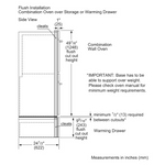 Bosch 30-in Self-cleaning Microwave Wall Oven Combo (Stainless Steel), HBL8753UC *JR2512, Retail: $5,799.00, FINAL PRICE: $3,799.99 + TAX