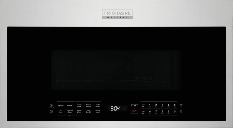 Frigidaire Gallery 1.9-cu ft Air Fry Over-the-Range Convection Microwave with Sensor Cooking (Fingerprint Resistant Stainless Steel)