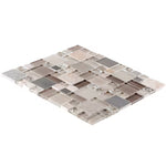 **PER PC** Earth Cubes 12x12 Square Mosaic, SF160026, 8.5sf, 9pcs, 32 lbs, FINAL PRICE: $1.99/pc, $17.91/bx + Tax