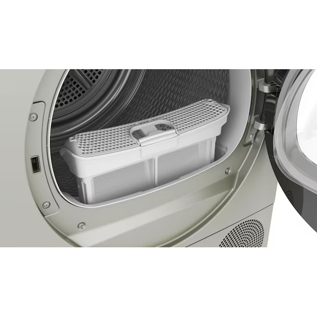 Bosch 800 Series Medium Stackable Steam Cycle Ventless Heat Pump Electric Dryer (Pearl Steel), WQB245AXUC/02 *JR2508, Retail: $1,999.00, FINAL PRICE: $1,199.99 + TAX