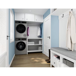Bosch 800 Series Medium Stackable Steam Cycle Ventless Heat Pump Electric Dryer (Pearl Steel), WQB245AXUC/02 *JR2508, Retail: $1,999.00, FINAL PRICE: $1,199.99 + TAX