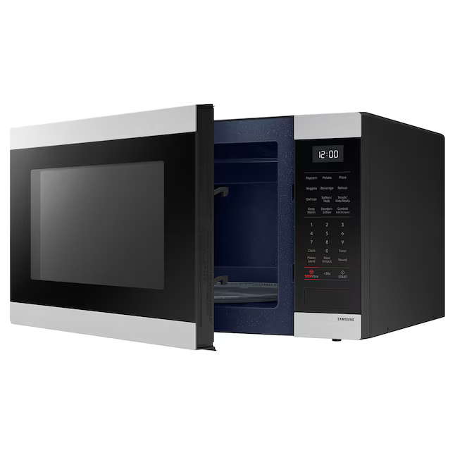 Samsung - 1.9 cu. ft. Countertop Microwave with Sensor Cooking in Stainless Steel, MS19DG8500SR/AA *BE, MSRP: $279.00, FINAL PRICE: $179.99 + TAX