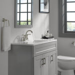 Delta Sandover Two Handle Centerset Lavatory Faucet in Spotshield Brushed Nickel, 25748LF-SP, MRSP: $201.5, FINAL PRICE: $ + TAX