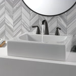 Delta Arvo Two Handle Widespread Bathroom Faucet in Matte Black, 35840LF-BL, MRSP: $357, FINAL PRICE: $ + TAX