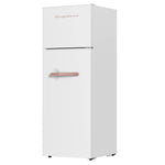 Frigidaire 7.5-cu ft Counter-Depth 24-in Wide Top-Freezer Refrigerator ( White )