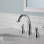 Delta Foundations Two Handle Widespread Lavatory Faucet in Chrome, B3518LF, MRSP: $159.9, FINAL PRICE: $ + TAX