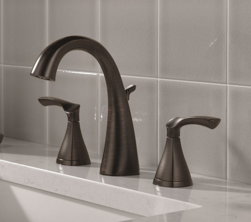 Delta Sandover Two Handle Widespread Bathroom Faucet in Venetian Bronze, 35748LF-RB, MRSP: $301.05, FINAL PRICE: $74.99 + TAX