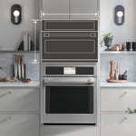 Cafe Advantium 1.7-cu ft 950 -Watt 29.75-in Built-In Microwave ( Stainless Steel with Brushed Stainless Handles )