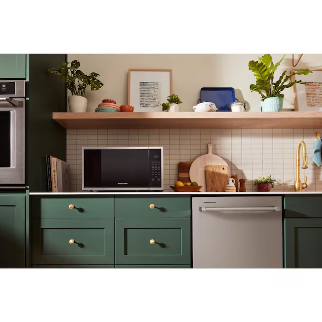 KitchenAid 1.6-cu ft Large 1700-Watt Countertop Microwave (Stainless Steel), KMCS122RSS/00 *JR2509, Retail: $810.00, FINAL PRICE: $499.99 + TAX