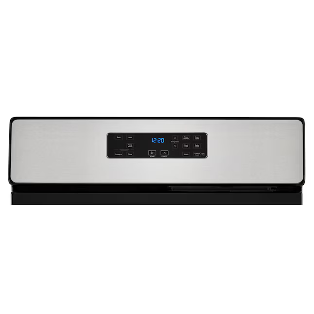 Whirlpool 30-in 4 burners 5.1-cu ft Freestanding Natural Gas Range ( Stainless Steel )