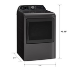 GE Profile Large Steam Cycle Vented Electric Dryer (Diamond Gray), PTD70EBPTDG/0 *JR2511, Retail: $1,149.00, FINAL PRICE: $649.99 + TAX