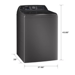 GE Profile High Efficiency 5.4-cu Impeller Smart Compatible Extra Large Top-Load Washer (Diamond Gray), PTW700BPTDG/0 *JR2511, Retail: $1,149.00, FINAL PRICE: $699.99 + TAX