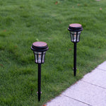 Harbor Breeze 2 -Pack Path lights 14 -Lumens Black Low voltage Solar LED Outdoor Path Light Kit ( 3250-K )