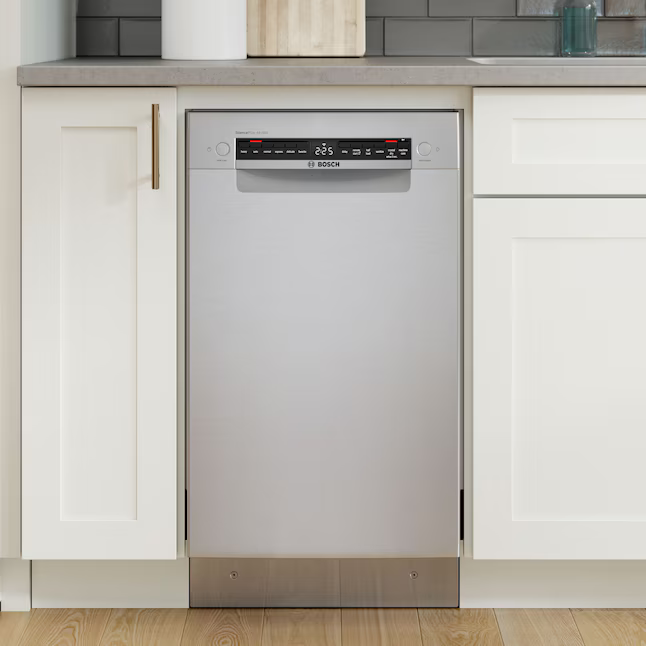 Bosch 800 Series 18-in Front Control Built-in Dishwasher With Third Rack (Stainless Steel) 44-dBA, SPE68C75UC *JR2512, Retail: $1,399.00, FINAL PRICE: $999.99 + TAX