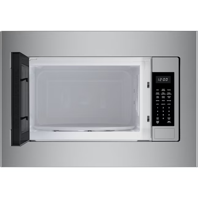 Bosch 300 Series 2.1-cu ft 1000-Watt 24.37-in Built-In Microwave (Stainless Steel), HMB30155UC *JR2511, Retail: $749.00, FINAL PRICE: $499.99 + TAX