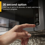 Whirlpool 1.1-cu ft Low Profile Over-the-Range Microwave ( Black )