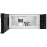 Whirlpool 1.1-cu ft Low Profile Over-the-Range Microwave ( Black )