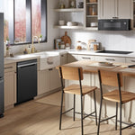 Whirlpool 1.1-cu ft Low Profile Over-the-Range Microwave ( Black )