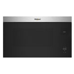 Whirlpool Flush Built-in Design 1.1-cu ft Over-the-Range Microwave with Sensor Cooking