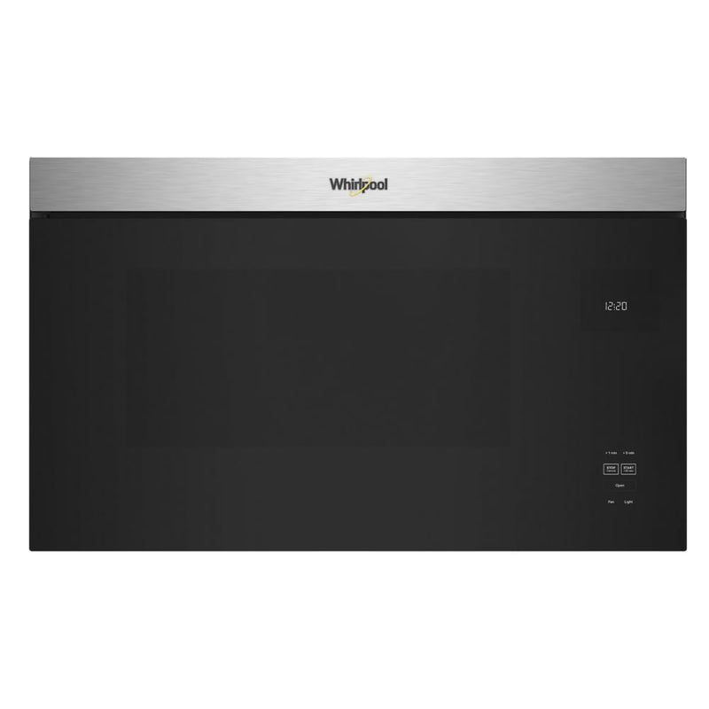 Whirlpool Flush Built-in Design 1.1-cu ft Over-the-Range Microwave with Sensor Cooking