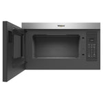 Whirlpool Flush Built-in Design 1.1-cu ft Over-the-Range Microwave with Sensor Cooking