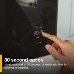 Whirlpool Flush Built-in Design 1.1-cu ft Over-the-Range Microwave with Sensor Cooking