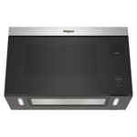 Whirlpool Flush Built-in Design 1.1-cu ft Over-the-Range Microwave with Sensor Cooking