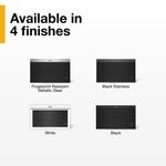 Whirlpool Flush Built-in Design 1.1-cu ft Over-the-Range Microwave with Sensor Cooking