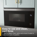 Whirlpool Flush Built-in Design 1.1-cu ft Over-the-Range Microwave with Sensor Cooking