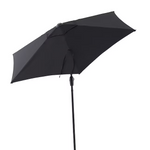 Style Selections 7.5-Feet Push-Button Tilt Market Patio Umbrella, UCS18102A-SB  #5997548 *JR2509, Retail: $59.00, FINAL PRICE: $37.99 + TAX
