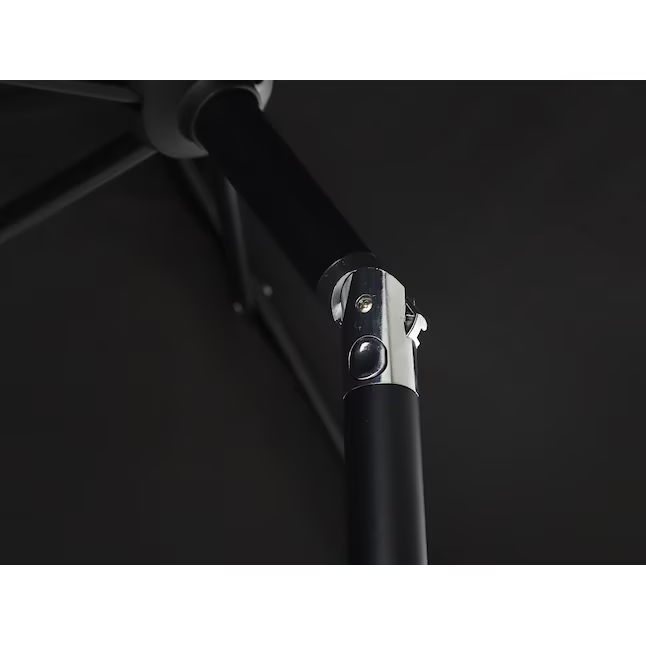 Style Selections 7.5-Feet Push-Button Tilt Market Patio Umbrella, UCS18102A-SB  #5997548 *JR2509, Retail: $59.00, FINAL PRICE: $37.99 + TAX