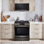 LG 1.7-cu ft Air Fry 29.94-in Over-the-Range Convection Microwave with Sensor Cooking (PrintProof Black Stainless Steel), MHEC1737D *HD2507, Retail: $1,149.00, FINAL PRICE: $549.99 + TAX