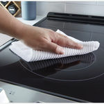 Whirlpool 30-in Glass Top 4 burners 4.8-cu ft Slide-In Electric Range ( Fingerprint Resistant Stainless