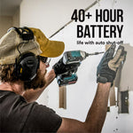 3M Worktunes Connect Reusable Cordless Hearing Protection Earmuffs Bluetooth Compatibility 26 dB Noise Reduction Rating, 6543710, FINAL PRICE: $59.99 + TAX