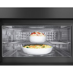 BOSCH 800 Series 1.9-cu ft 1000-Watt 30-in Over-the-Range Convection Microwave with Sensor Cooking (Black Stainless)