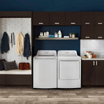 LG 7.3-cu ft Vented Electric Dryer ( White )