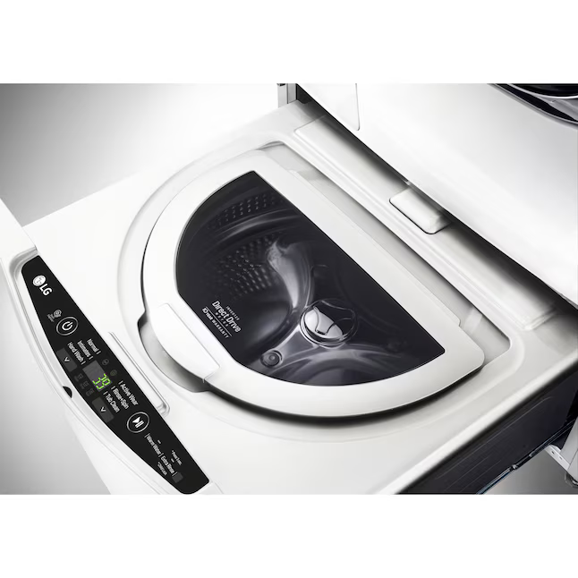 LG Sidekick 1-cu ft 27.0-in White Pedestal Washer, WD100CW *JR2510, Retail: $699.00, FINAL PRICE: $349.99 + TAX