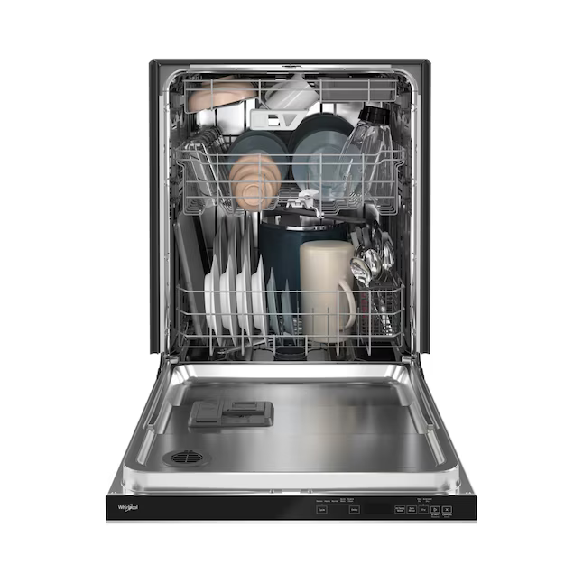 Whirlpool Eco Series 24-in Top Control Built-in Dishwasher With Third Rack (Fingerprint Resistant Stainless Steel) 47-dBA, WDPA70SAMZ *JR2508, Retail: $970.99, FINAL PRICE: $599.99 + TAX
