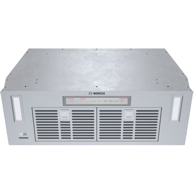 Bosch 36-in Ducted 600-CFM Stainless Steel Insert Under Cabinet Range Hood with Charcoal Filter, HUI86553UC *JR2508, Retail: $1,499.00, FINAL PRICE: $799.99 + TAX