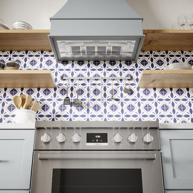 Bosch 36-in Ducted 600-CFM Stainless Steel Insert Under Cabinet Range Hood with Charcoal Filter, HUI86553UC *JR2508, Retail: $1,499.00, FINAL PRICE: $799.99 + TAX