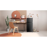 Hisense 4.4-cu ft Mini Fridge with Freezer (Black), HRT044AAE *JR2512, Retail: $349.00, FINAL PRICE: $219.99 + TAX