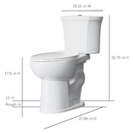 A20213D 5678772 Duko Toilet, FINAL PRICE: $109.99 + Tax