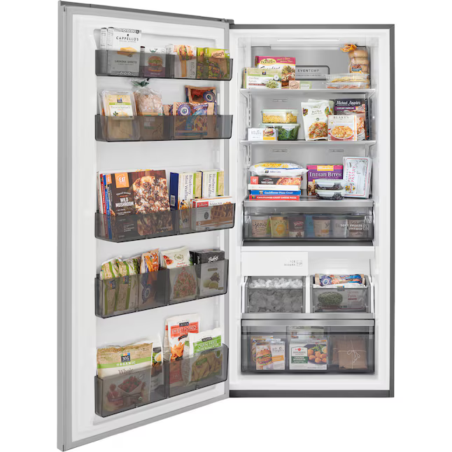 Frigidaire Professional 18.9-cu ft Frost-Free Upright Freezer (Smudge-Proof Stainless Steel) ENERGY STAR Certified, FPFU19F8WF/D *JR2508, Retail: $3,699.00, FINAL PRICE: $1,999.99 + TAX