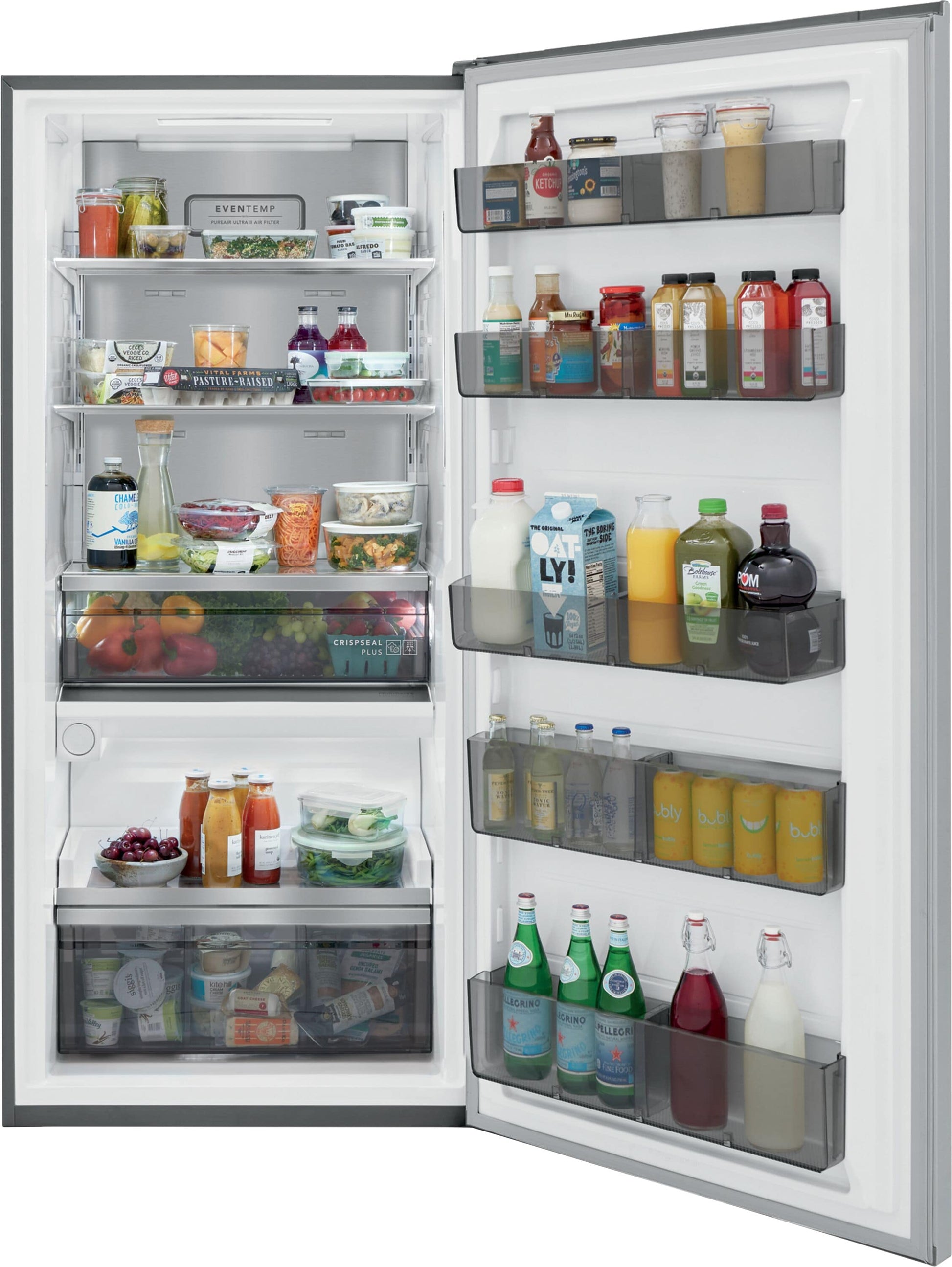 Frigidaire Professional 18.9-cu ft Freezerless Refrigerator (Smudge-Proof Stainless Steel)