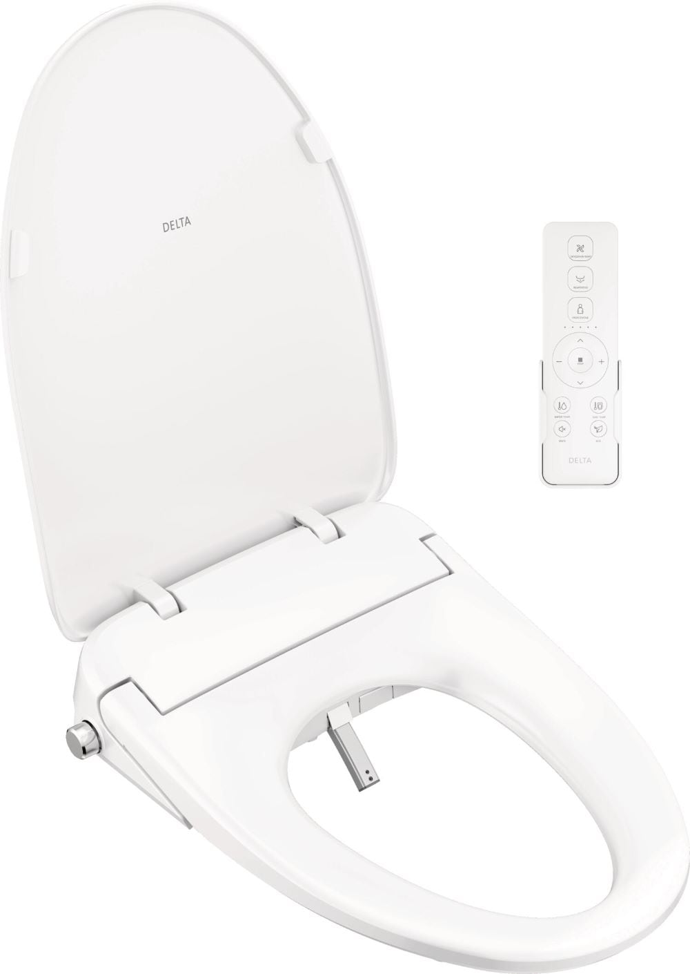 Delta Refresh Premium Elongated Electric Bidet Toilet Seat in White, 893006E-WH, MRSP: $254.49, FINAL PRICE: $ + TAX